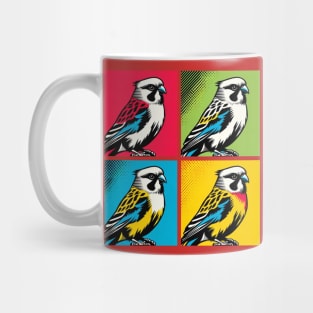 Pop Eastern Rosella Art - Cool Birds Mug